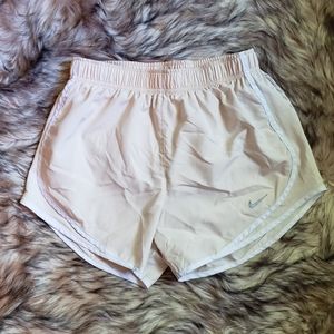 Nike Dri-Fit Running Shorts in Cream
